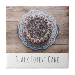 Schwarzwälder Torte für Konditoren Fliese