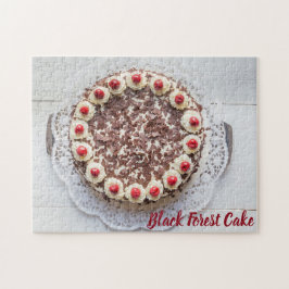 Schwarzwaldkuchen zum Tortenbacken Puzzle