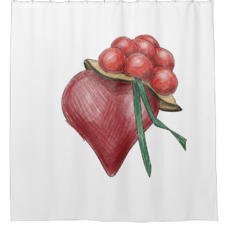 Schwarzwaldliebe Duschvorhang