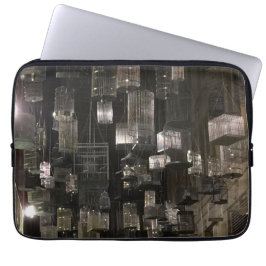 Schwarzweiss-Birdcages Laptopschutzhülle