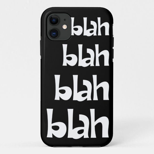 Schwarzweiss-Blabla - Blabla iPhone 5s Fall Case-Mate iPhone Hülle (Rückseite)