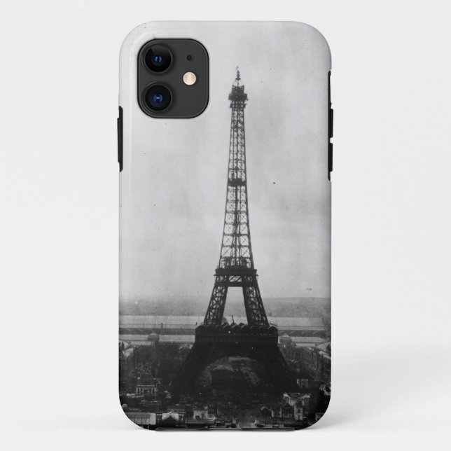 Schwarzweiss-Eiffelturm iPhone 5 Kasten Case-Mate iPhone Hülle (Rückseite)