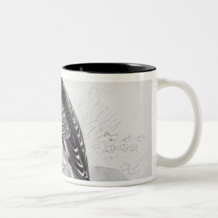 Schwarzweiss-Eisvogel Zweifarbige Tasse
