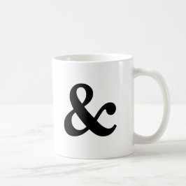 Schwarzweiss-Etzeichen-Tasse Tasse