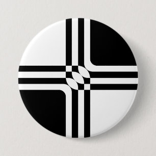 Schwarzweiss-Fantasie Button