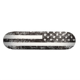 Schwarzweiss-Flagge-Skateboard Skateboard