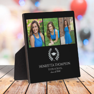 Schwarzweiß-Foto der Graduierungspartei Fotoplatte