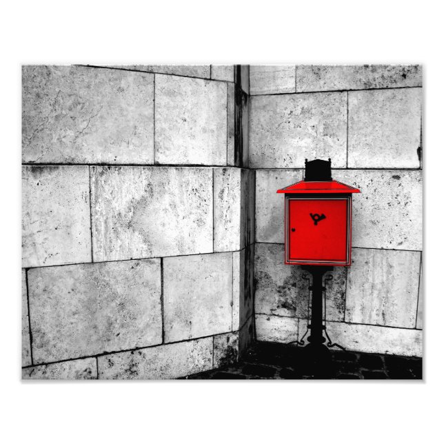 Schwarzweiß-Foto Fotodruck (Vorne)