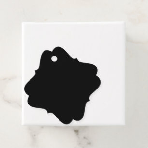 Schwarzweiß-Foto Geschenkanhänger