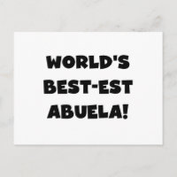 Schwarzweiss-Geschenke des Gut-est Abuela der Welt