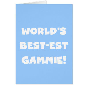 Schwarzweiss-Geschenke des Gut-est Gammie der Welt