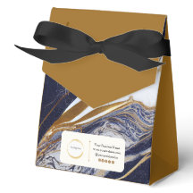 Schwarzweiß-Gold-Marmor Kleines Unternehmen