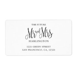 Schwarzweiß-Hochzeit. Herr und Herr Mars moderne A