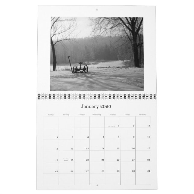 Schwarzweiss-Kalender 2011 Kalender (Jan 2026)