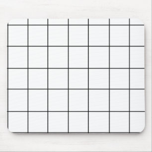 Schwarzweiss-Karo Mousepad