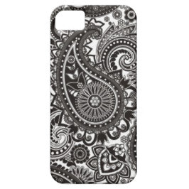 Schwarzweiss-Kasten Paisleys Iphone Case-Mate iPhone Hülle