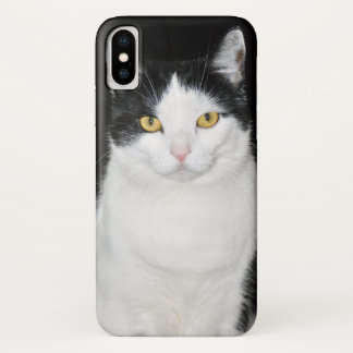 Schwarzweiss-Katzen-Porträt Case-Mate iPhone Hülle