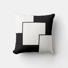 Schwarzweiß Kissen