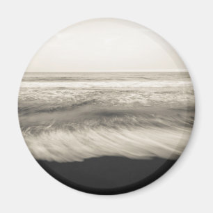 Schwarzweiß-Landschaft, Hawaii Magnet