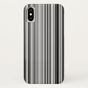 Schwarzweiss-Linien Case-Mate iPhone Hülle