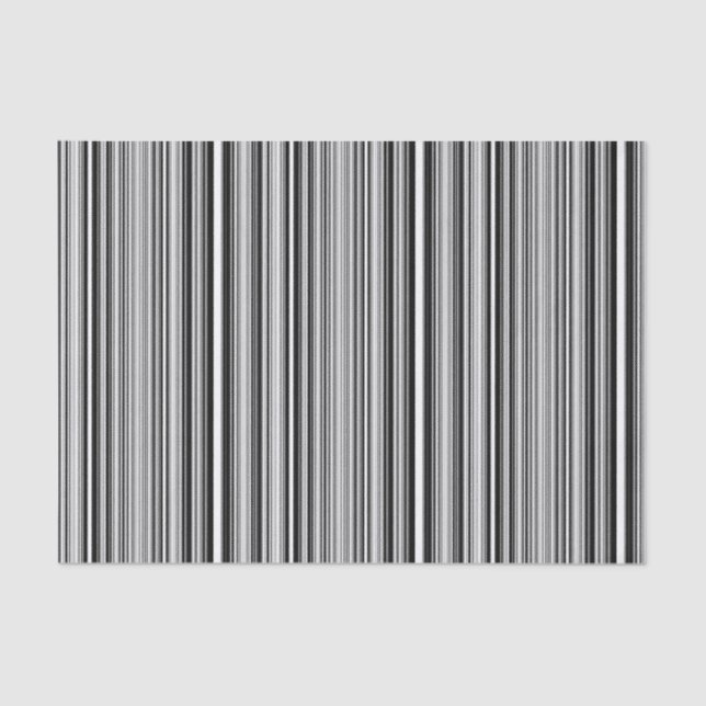 Schwarzweiss-Linien Seidenpapier (Vorderseite)