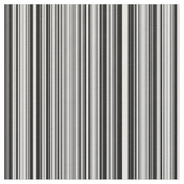 Schwarzweiss-Linien Stoff (Nahaufnahme)
