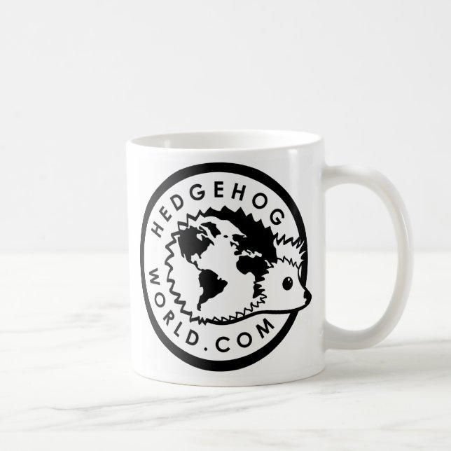 Schwarzweiss-Logo-Tasse Tasse (Rechts)