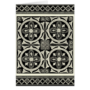 Schwarzweiss-Mandala-Motiv durch Visions-Studio