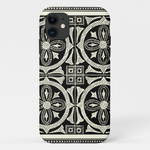 Schwarzweiss-Mandala-Motiv durch Visions-Studio Case-Mate iPhone Hülle