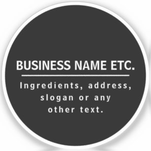 Schwarzweiß-Mehrzweck-Transparent Aufkleber