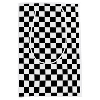 Schwarzweiß Mittlere Geschenktüte