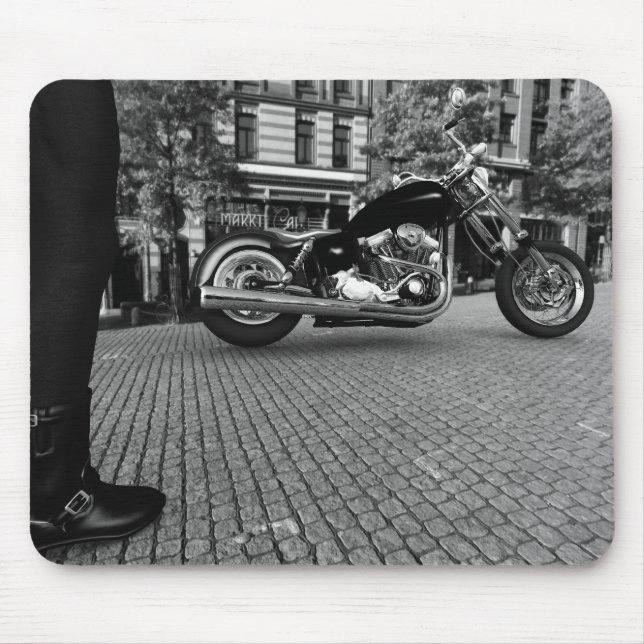 Schwarzweiss) Mousepad (Vorne)