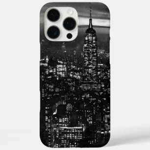 Schwarzweiß New York City iPhone 16 Pro Max Hülle