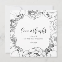 Schwarzweiß-Pioniere mit eleganter Liebe- & Danker