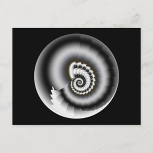 Schwarzweiß Postkarte