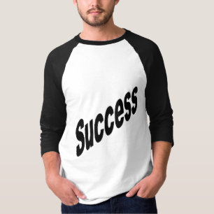 Schwarzweiß-Raglan-T-Shirt T-Shirt
