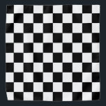 Schwarzweiss-Schachbrett-BrettBandana Halstuch<br><div class="desc">Dieser niedliche Bandana ist der perfekte Zusatz für Sie,  Ihr Kind oder Ihren Lieblingshund.</div>