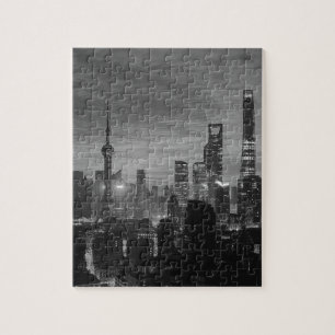Schwarzweiss-Shanghai Puzzle
