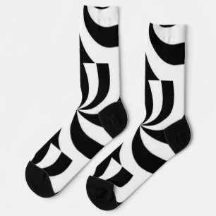 Schwarzweiß Socken