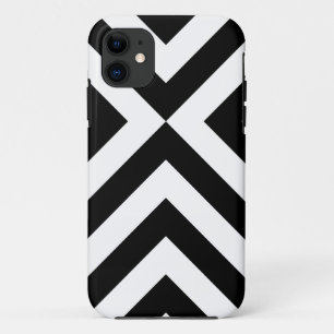 Schwarzweiss-Sparren Case-Mate iPhone Hülle