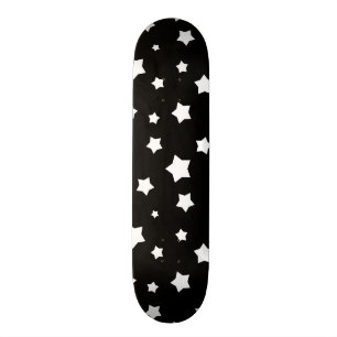 Schwarzweiss-Sternchen-Vereinbarung Skateboard
