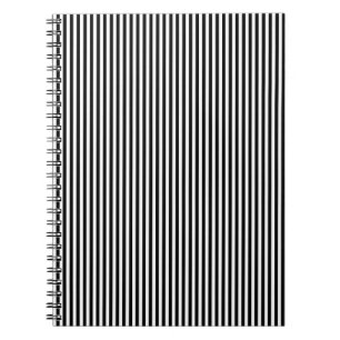 Schwarzweiss-Streifen Notizblock