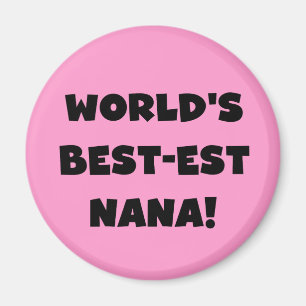 Schwarzweiss-T - Shirts des Gut-est Nana der Welt Magnet