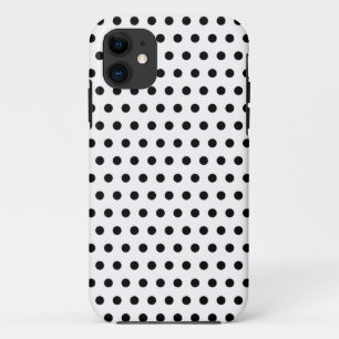 Schwarzweiss-Tupfen-Muster. Spotty. Case-Mate iPhone Hülle