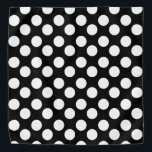 Schwarzweiss-TupfenBandana Halstuch<br><div class="desc">Dieser niedliche Bandana ist der perfekte Zusatz für Sie,  Ihr Kind oder Ihren Lieblingshund.</div>