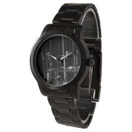 Schwarzweiß-Wasseruhr, Armbanduhr