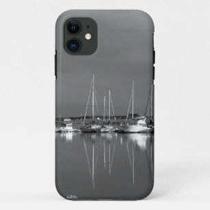 Schwarzweiß-weißer Zellschutz, Schiffe Case-Mate iPhone Hülle