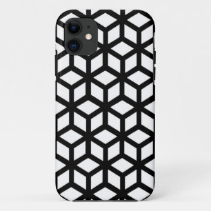 Schwarzweiss-Würfel-Muster Case-Mate iPhone Hülle