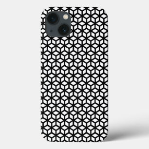 Schwarzweiss-Würfel-Muster Case-Mate iPhone Hülle