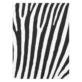 Schwarzweiss-Zebra-Druck-Muster Tischdecke